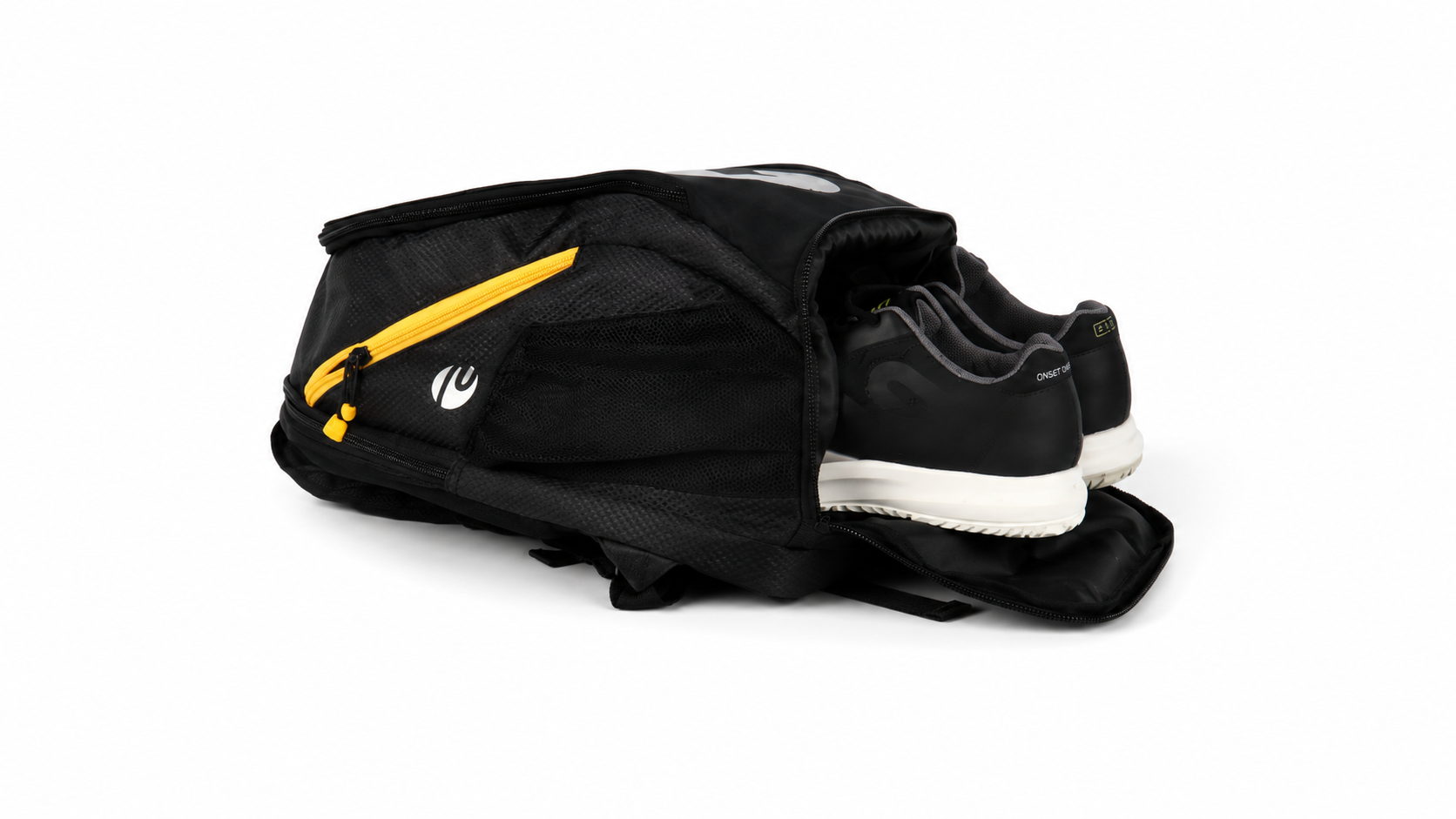 Mochila Z Negra y Amarillo