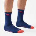 Calcetines Zet - Navy / Coral